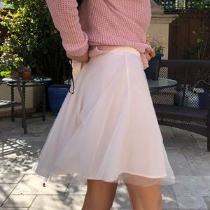 BCBG wrap skirt - tulle